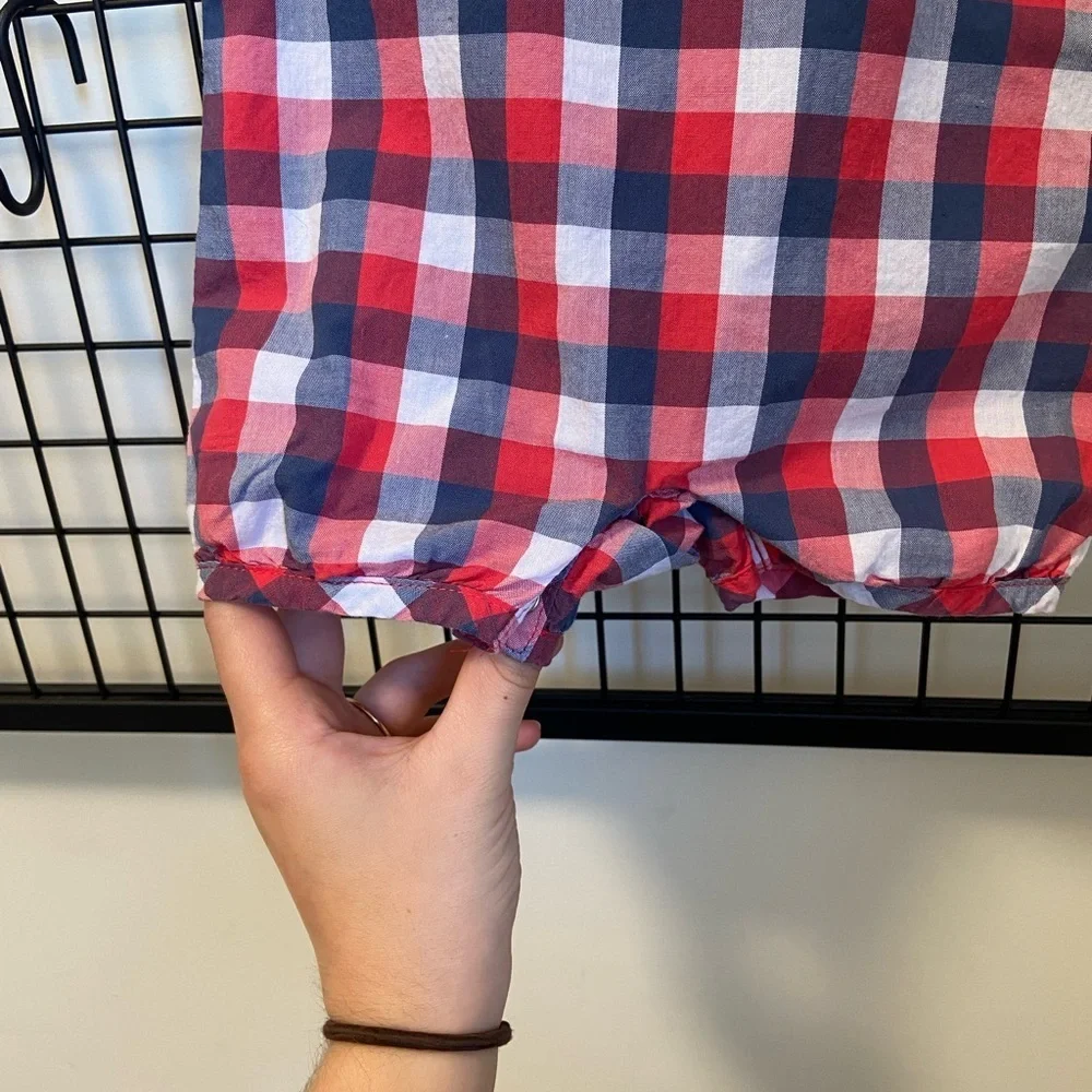 NWOT | Carhartt baby boy’s plaid onesie‎ — 6 months
